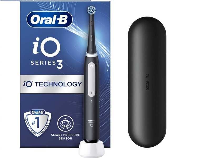 Електрична зубна щітка Oral-B iO3 чорна