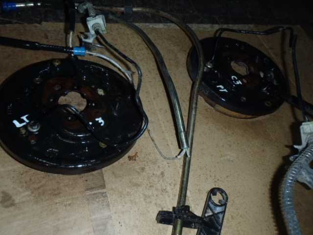 bęben szczęki ucho mocowanie belki tarcza kotwiczna citroen c2 c3 206