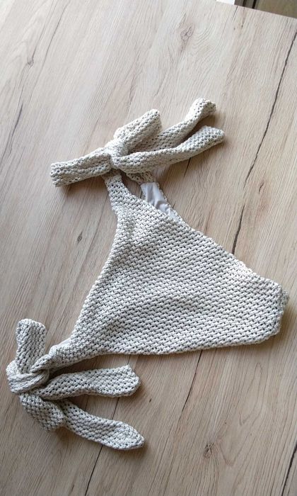 Dół od bikini kremowe
