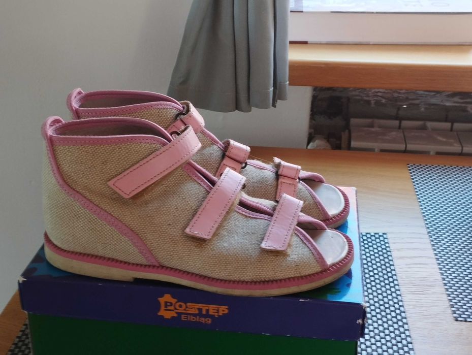 Sandałki profilaktyczne rozmiar 21,5