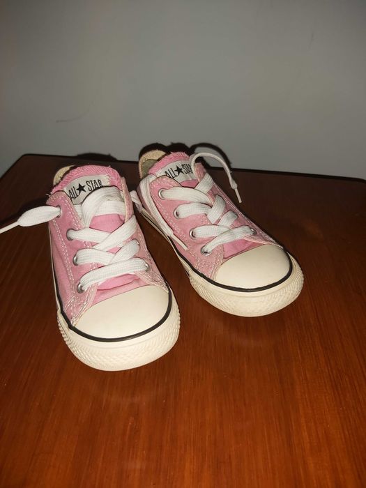 (34) Buciki r. 25 Tenisówki Converse All Srar Trampki różowe