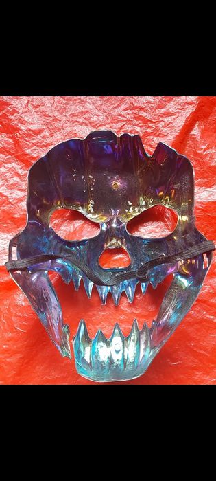 Maska na challoween czaszka