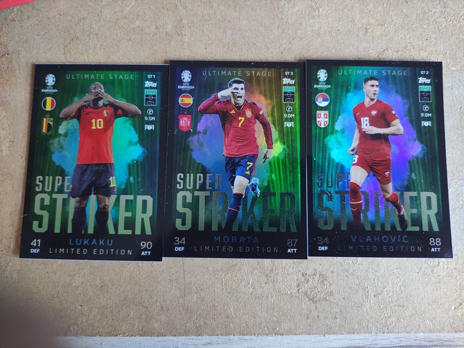 Várias cartas Topps para venda