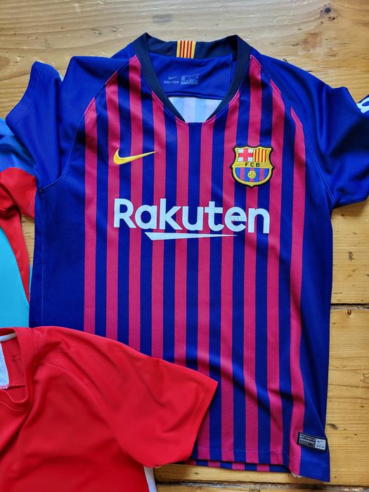 Nike dri fit slim 3x koszulki piłkarskie FCB Barcelona rozm. M