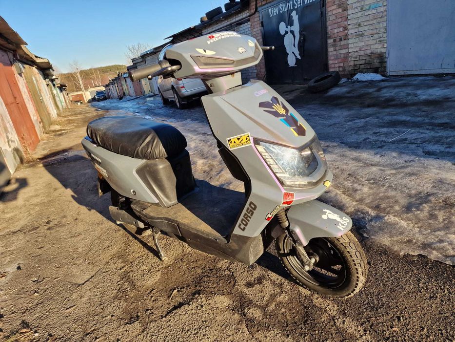 Електроскутер Corso Racer 72в