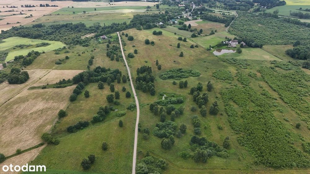 Kompleks działek budowlanych w Goździe, 7 km od Bobolic, raty 0%
