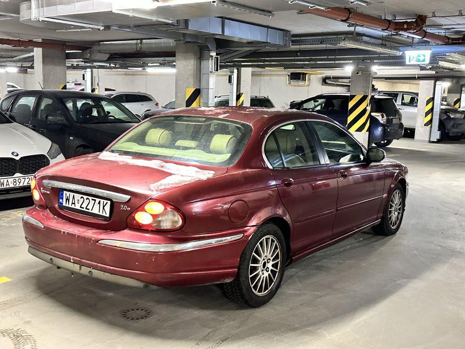 Jaguar x-Type 2.0D_Niski przebieg_jeden właściciel od nowości!