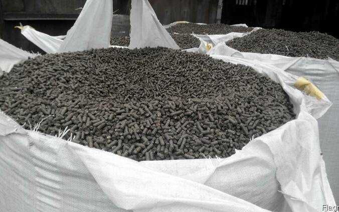 Pellet z łuski słonecznika