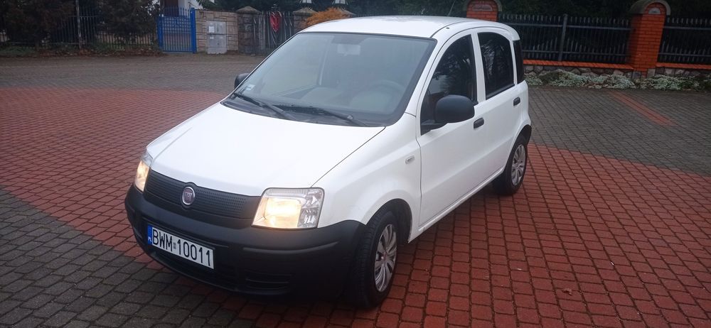 Fiat Panda Van 1.2 benzyna gaz, pelna FV 23%,