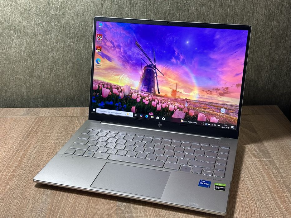 Гарантія! GTX 1650Ti 4gb! HP Envy 14, i5-1135G7, 16/512gb
