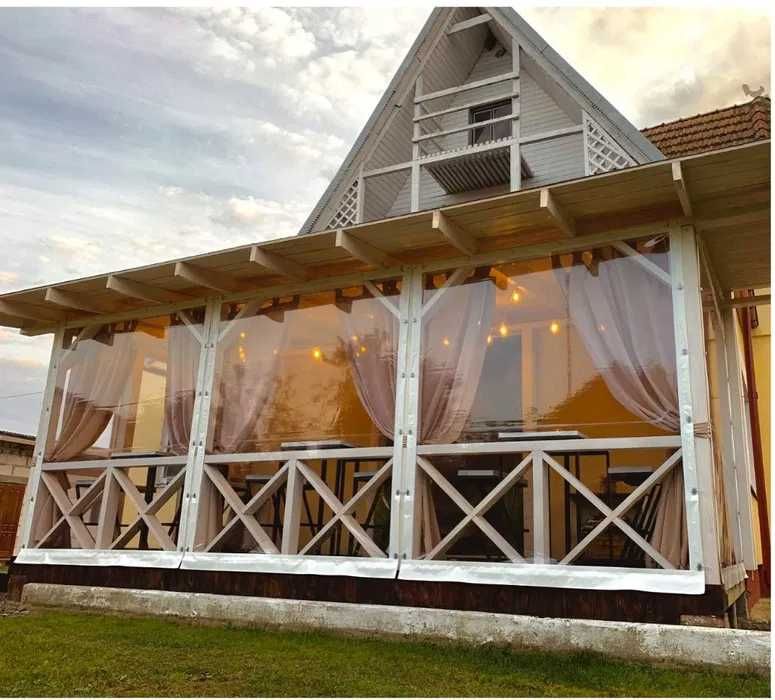 Прозорі м'які вікна для альтанок, терас, веранд