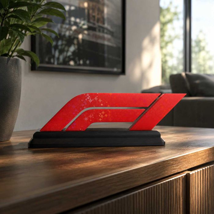 Display Fórmula 1 Starry Glow – Decoração F1 Premium