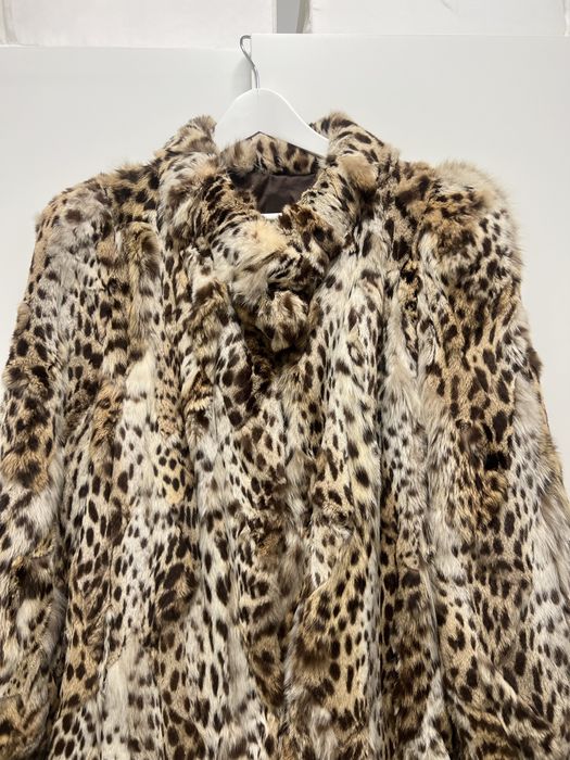 Długie futro vintage