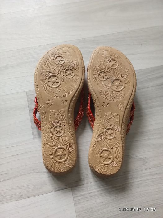 Klapki damskie 37
