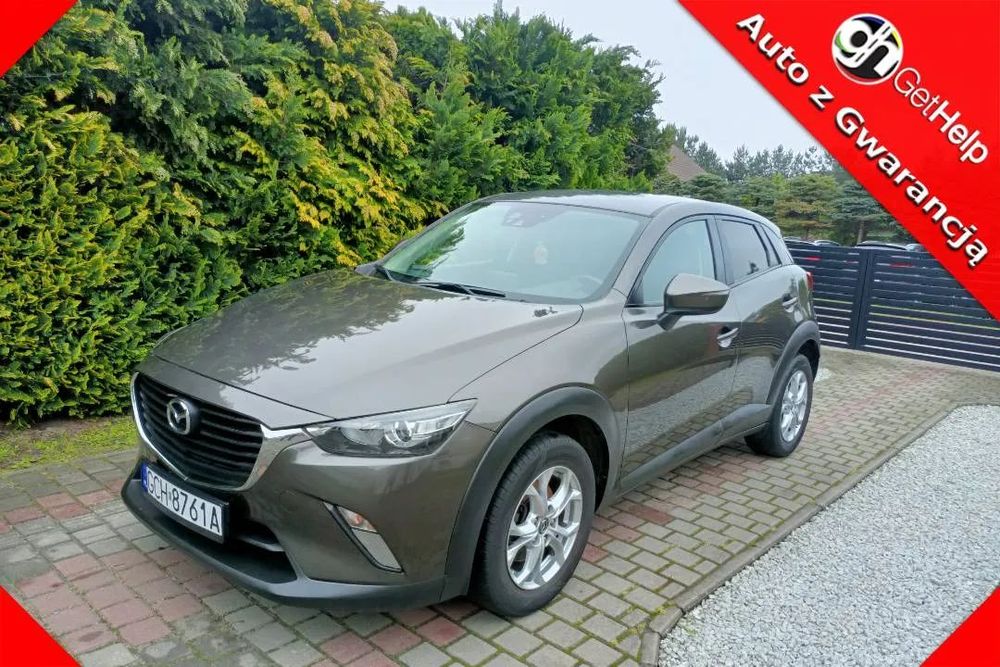 Mazda CX-3 GWARANCJA GetHelp, Zarejestrowany, Udokumentowany przebieg