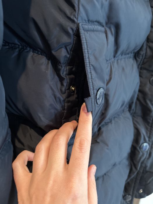 MEGA kurtka puchowa płaszczyk naturalny puch Tommy Hilfiger - L