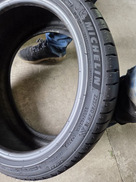 opony używane 225/40R18 Michelin Pilot Sport 4