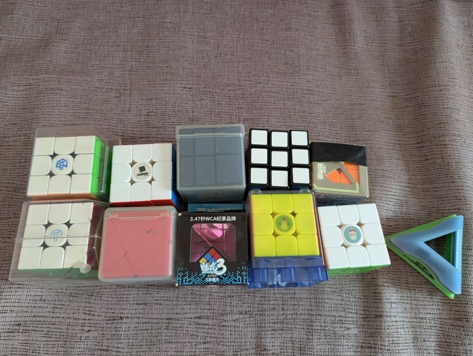 Кубики рубика от разных производителей