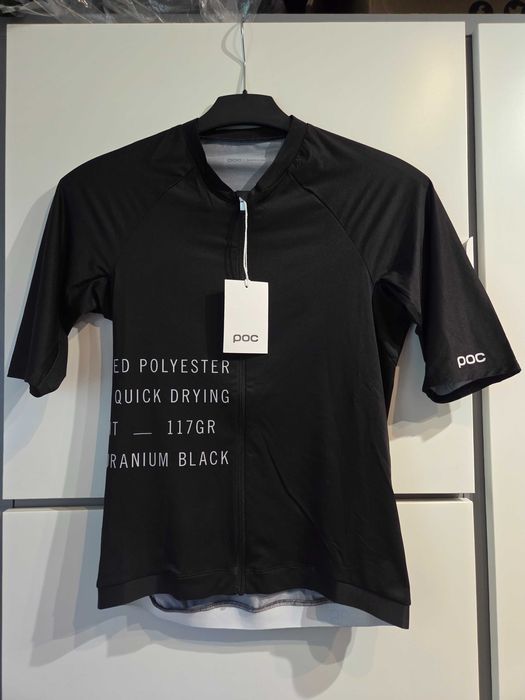 NOWA POC Pristine Print Koszulka Kolarska Uranium Black
