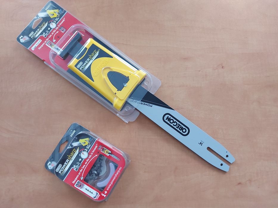 Ланцюг та шина до бензопили з заточним Oregon,  Powersharp