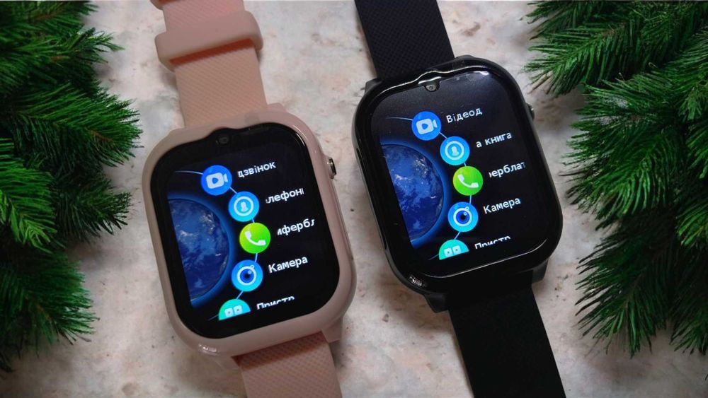 Дитячий смарт годинник К26 з GPS трекером, 4G SIM, Укр. Мовою