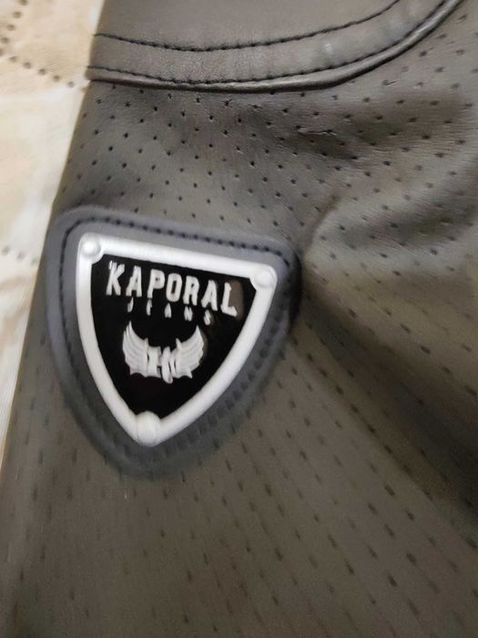 Casaco Kaporal em ecopele tam. XL