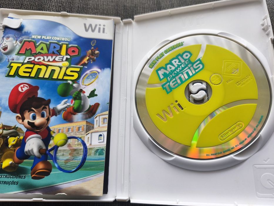 Liga ao Viana Mario Power Tennis Wii Nintendo