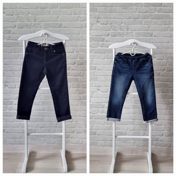 Крутые джинсы Next и вельветовые брюки Zara 6л., новые