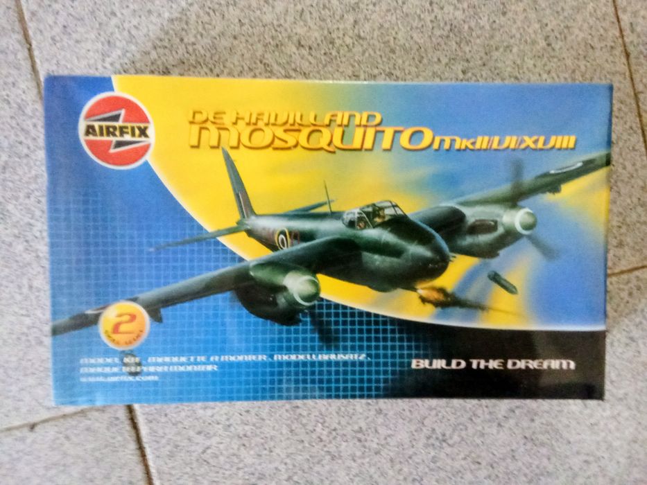 Kit Airfix 1:72 - De Havilland Mosquito (Novo/Completo)
