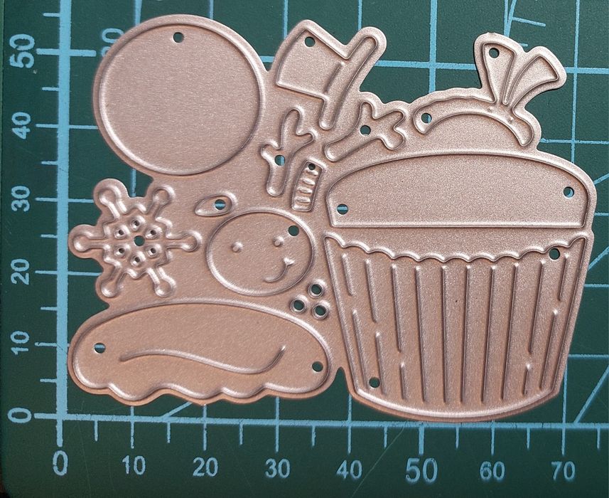 1955. Wykrojnik scrapbooking