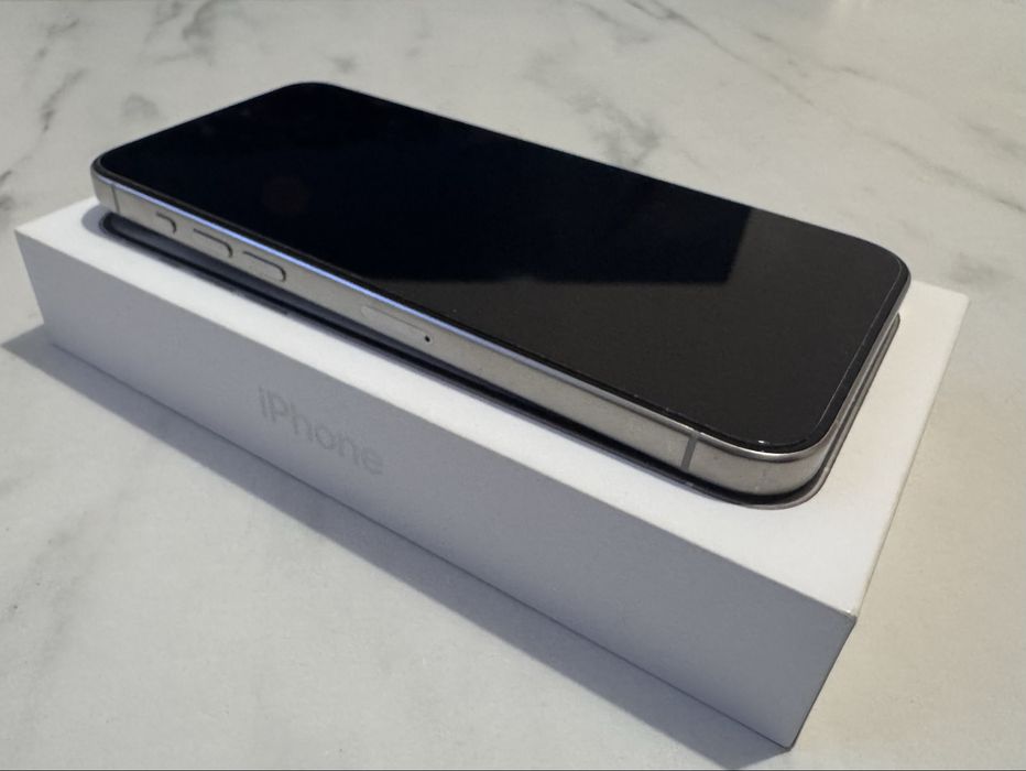 Iphone 15 Pro Max - 256 GB - Biały tytan - White titanium