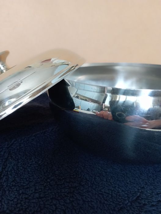 Сахарница. Нержавейка.