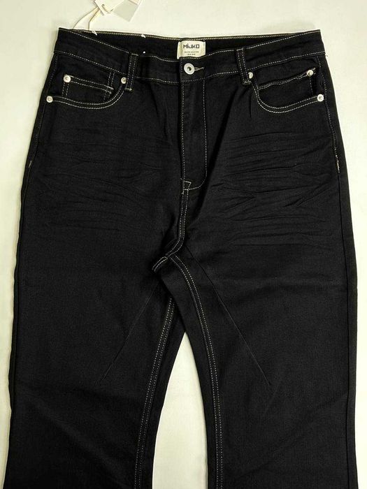 Rick Owens DRKSHDW клеш джынсы черные чорні джинси banana boot cut XL