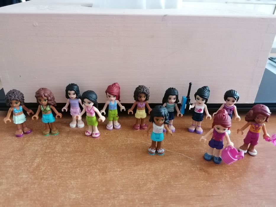 Ludzik dziewczynka postać Lego friends, elves figurka zabawka