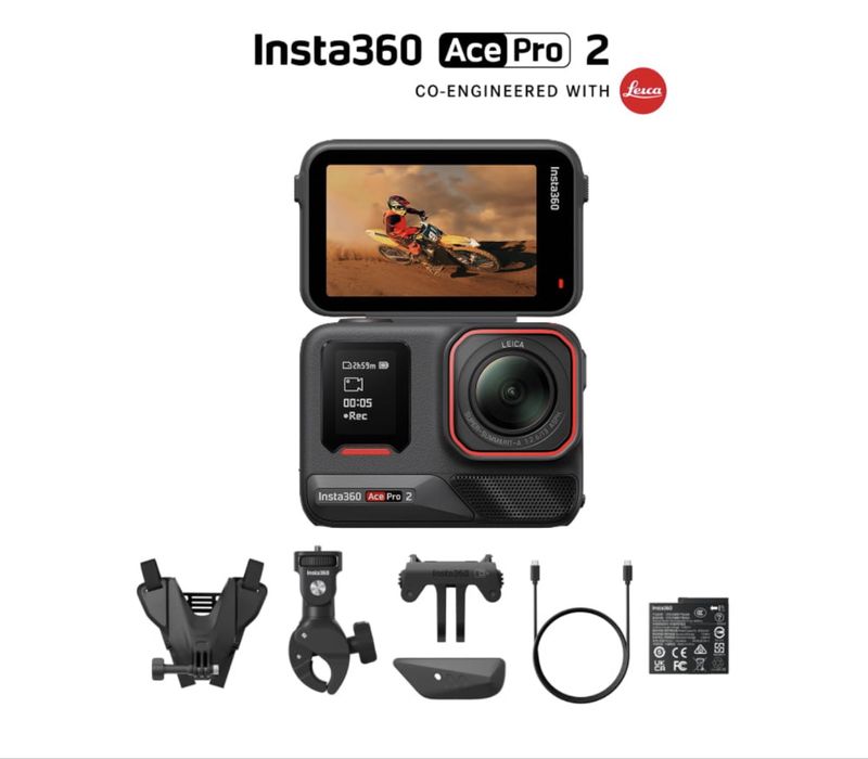 Insta360 Ace Pro 2 Motorcycle Bundle