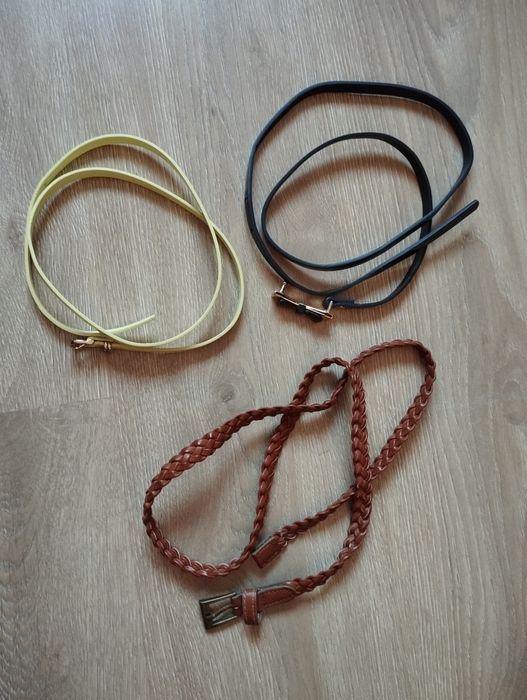 Komplet cienkich pasków