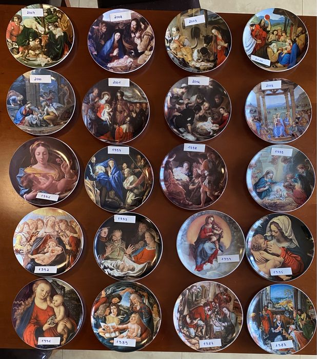 Pratos de Natal Vista Alegre (Coleção)