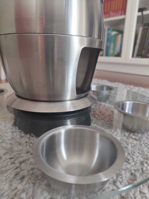 Fondue completo em Inox - com base giratória