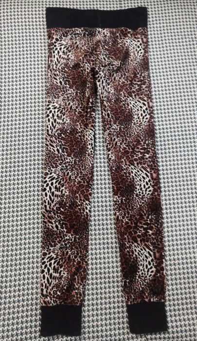 Лосины, Леггинсы леопардовые для девочки