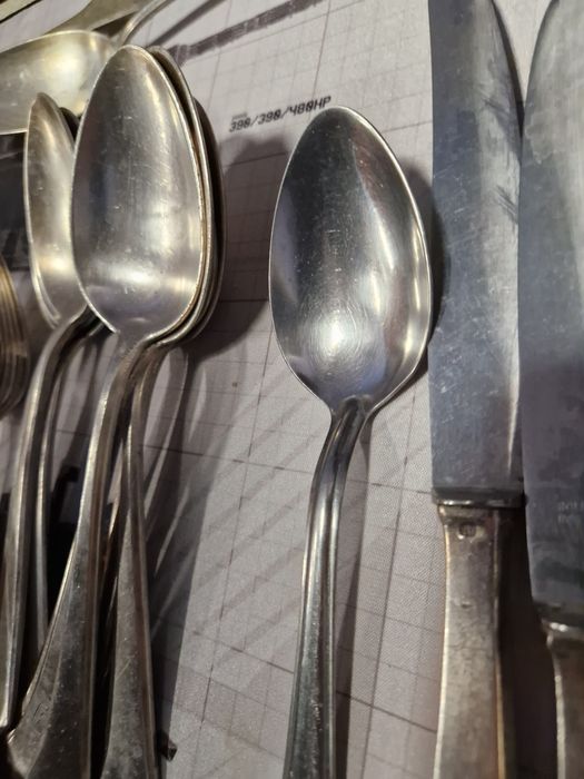 Komplet sztućców platerowanych lata 60-70 ZSRR