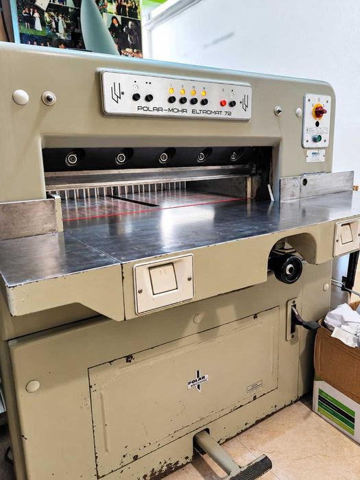 Guilhotina Industrial Polar-Mohr Eltromat 72 CE