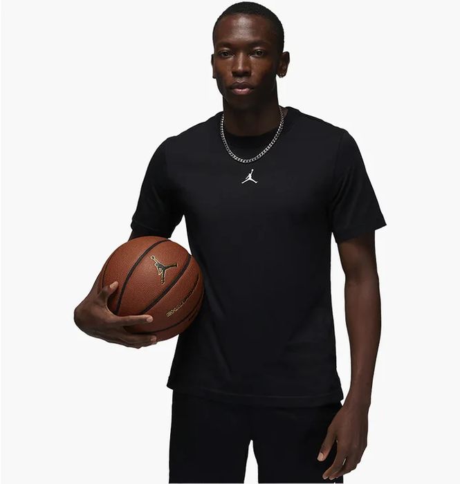 Оригінал! Футболка Jordan Dry-Fit (чорна) (L) Нова з бірками!