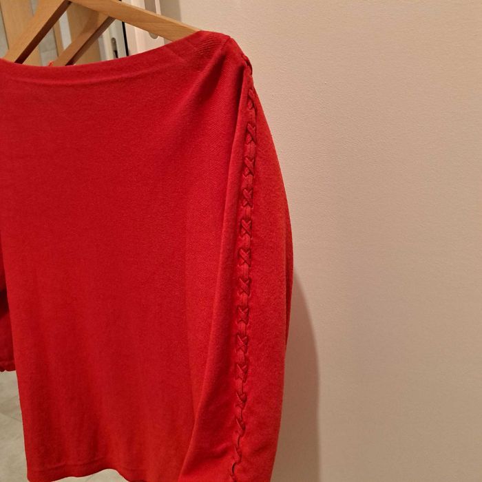 Sweter czerwony Reserved M