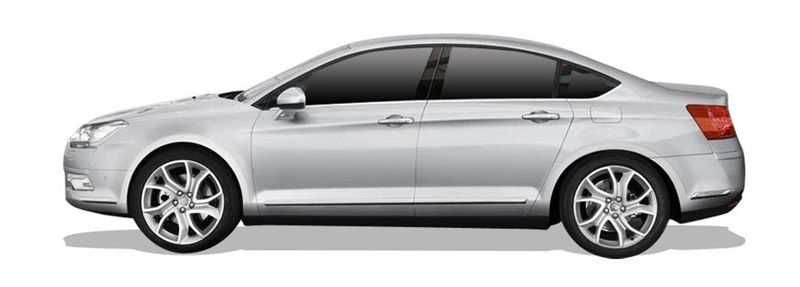 Bagażnik Dachowy Citroen C5 II Sedan 2008 do 2017 bazowy relingi belki
