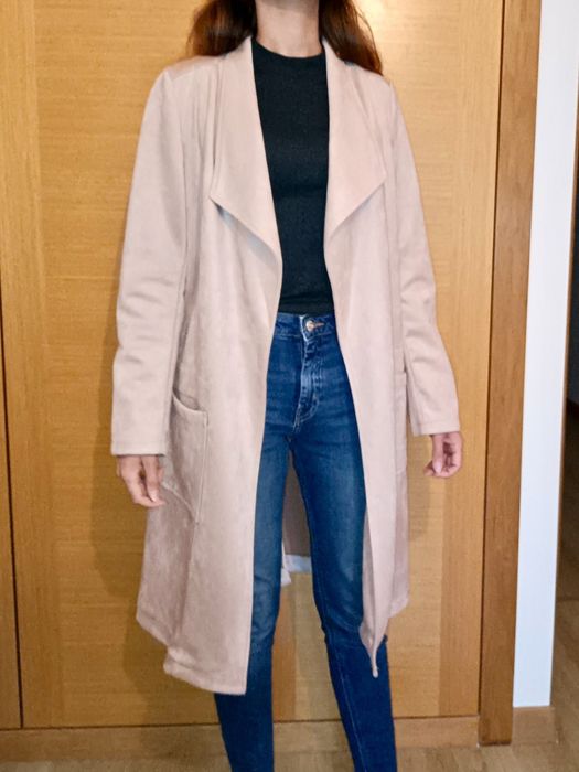 Casaco Comprido Salmão - Natura