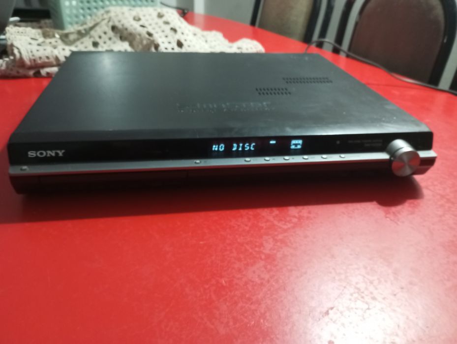 Amplificador de som  e leitor de DVD da Sony