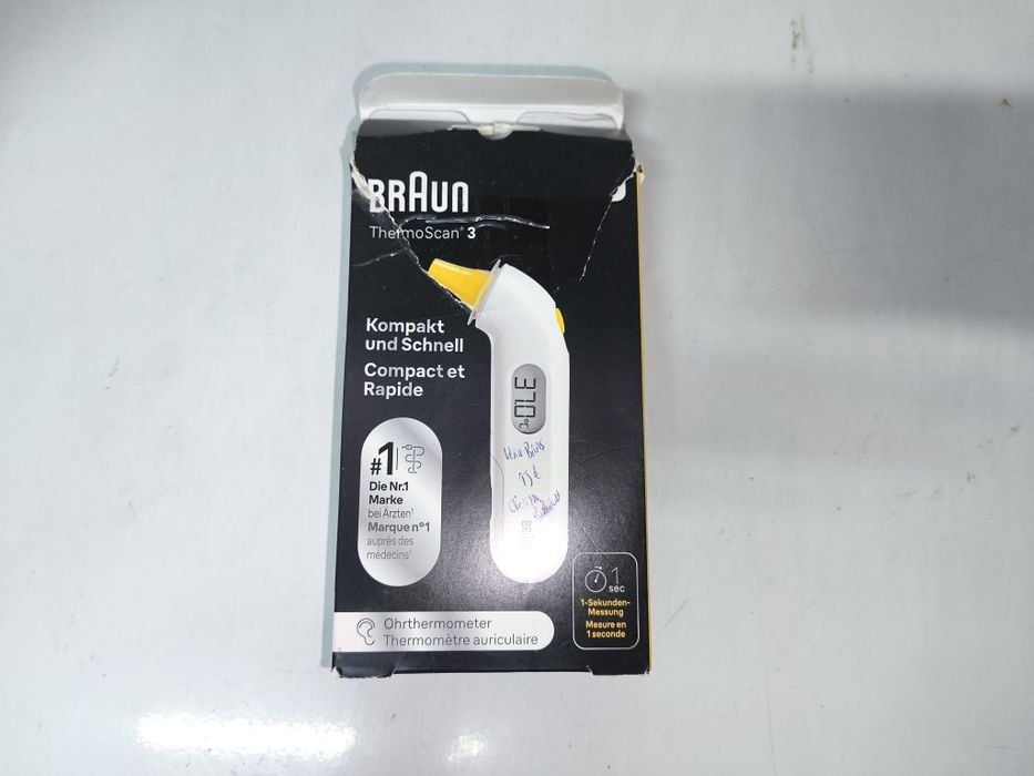 Termômetro auricular digital Braun