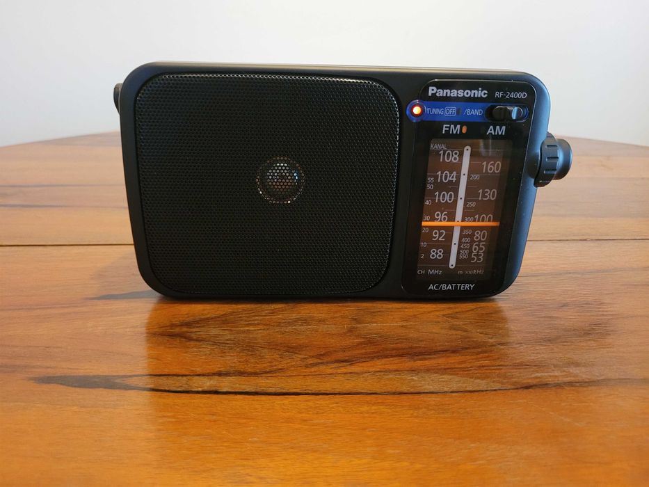 Radio Panasonic RF-2400D Czarne na baterie Gwarancja producenta do 29.01.2027