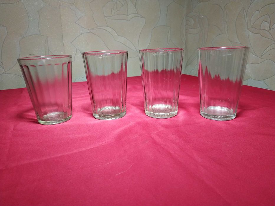 стаканы  граненый разные советское производство