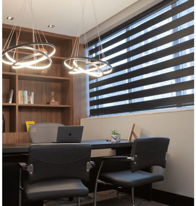 Estore / cortinado duplo de rolo NOVO